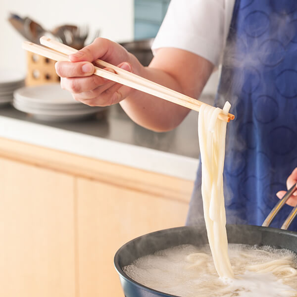 竹ざる 手付き 30cmと四万十ひのき 角菜箸のセット