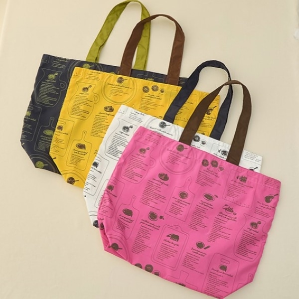 マルシェバッグ レシピプリント