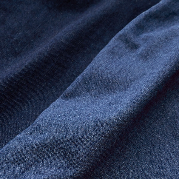 デニムノーカラージャケット