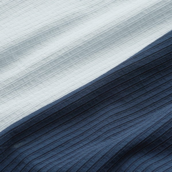 コットンドビーストライプワンピース