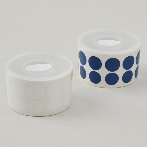 ドット レンジパック 密封蓋付き 紺