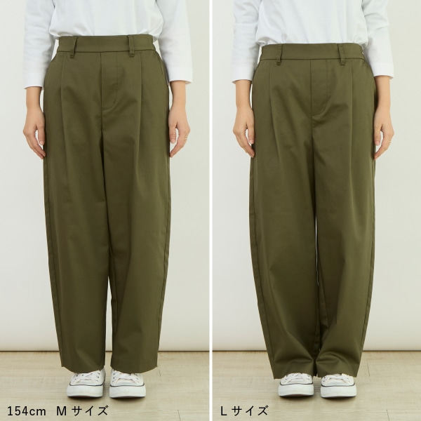 ワンタックイージーチノパンツ