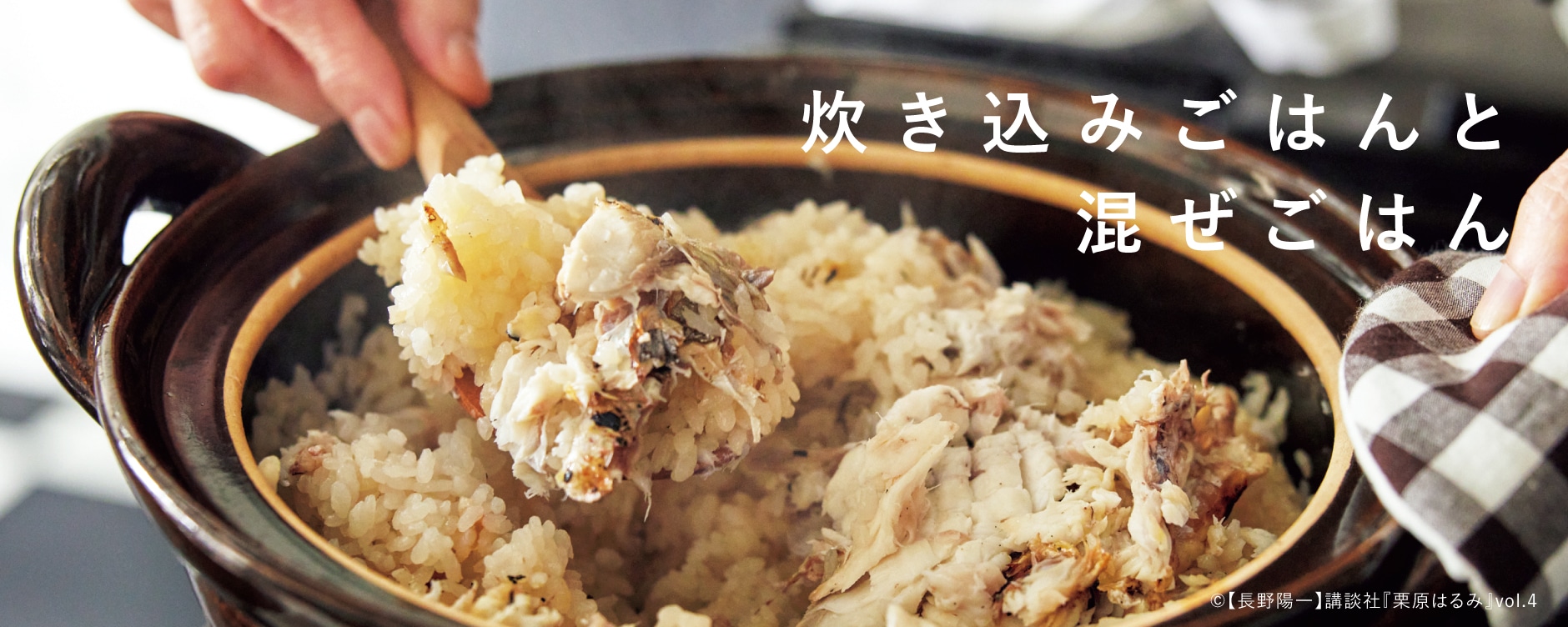 炊き込みごはんと混ぜごはん