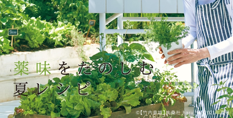 薬味をたのしむ夏レシピ