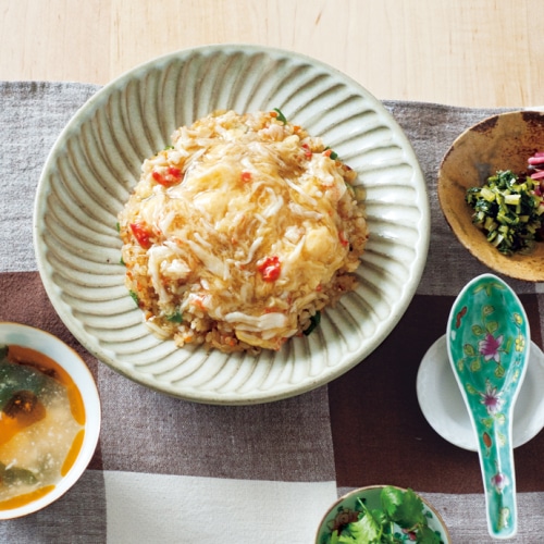 カニあんかけチャーハン