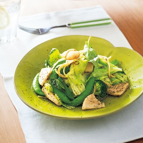 春野菜のパスタ