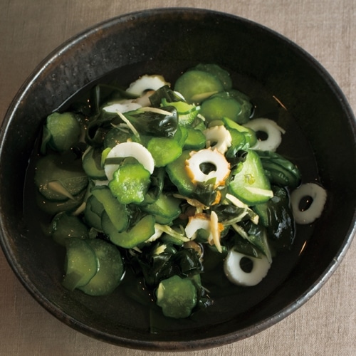 きゅうりとわかめの酢のもの