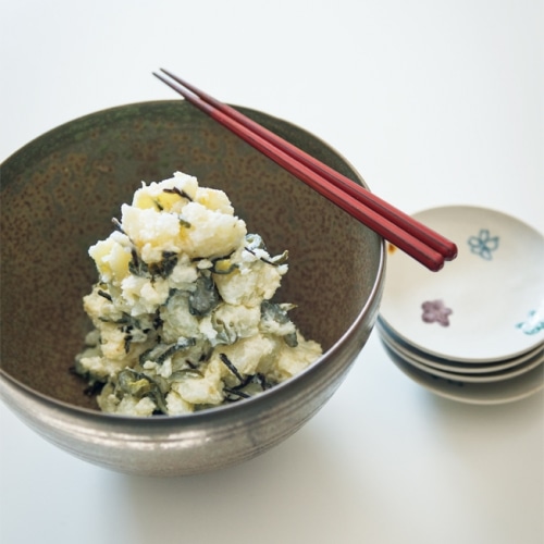 塩昆布ポテトサラダ