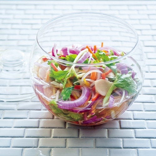 ミックス野菜の甘酢漬け