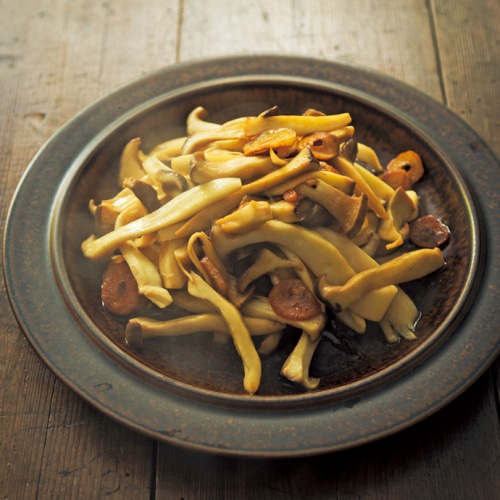 エリンギのしょうゆ炒め