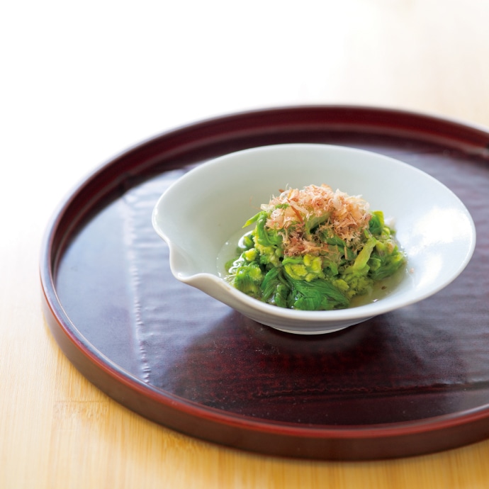 ふきのとうの土佐酢あえ