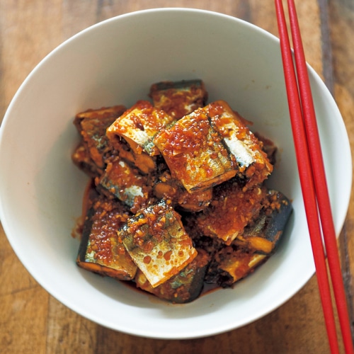 サンマのコチジャン煮