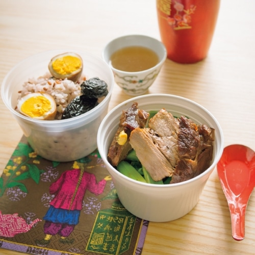 煮豚と煮卵
