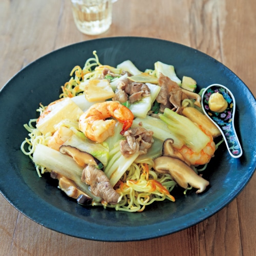 五目あんかけ焼きそば