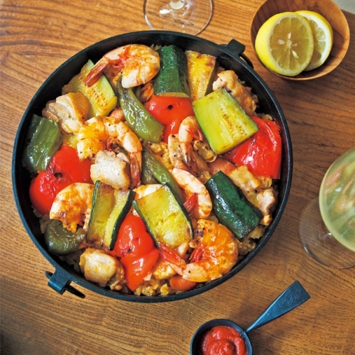 パエリア風ごちそうごはん