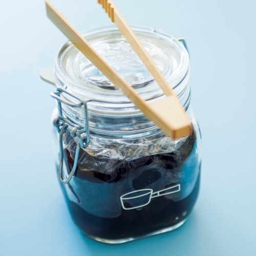 プルーンのレンジ赤ワイン煮