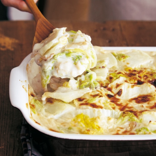 白菜のグラタン