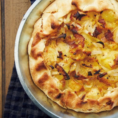 ジャーマンポテトのキッシュ