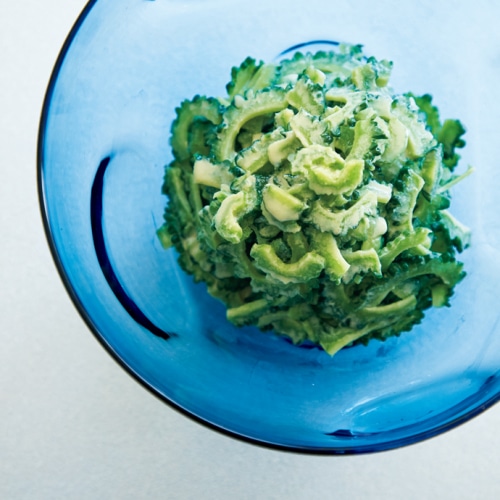 ゴーヤのごま酢あえ