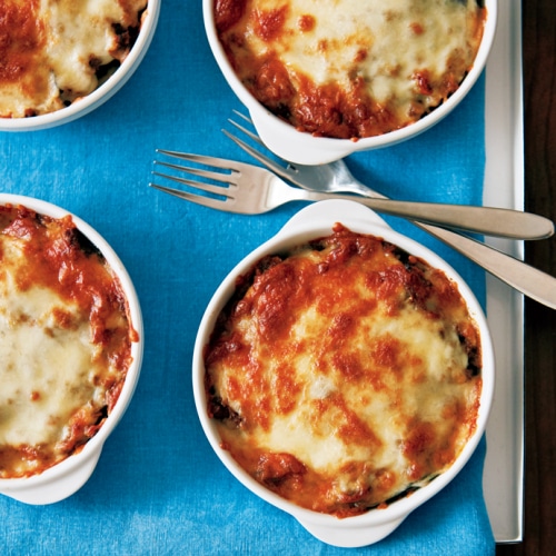 なすとチーズのはさみ焼き