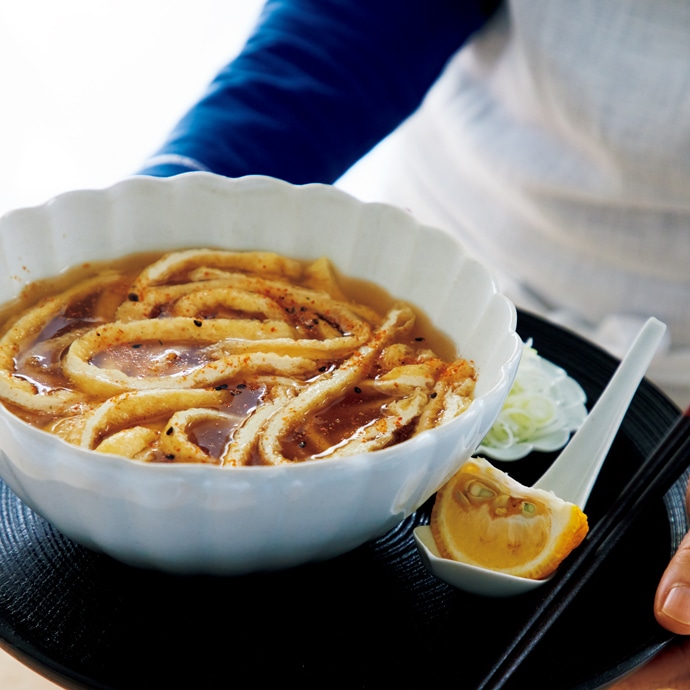 油揚げのうどん