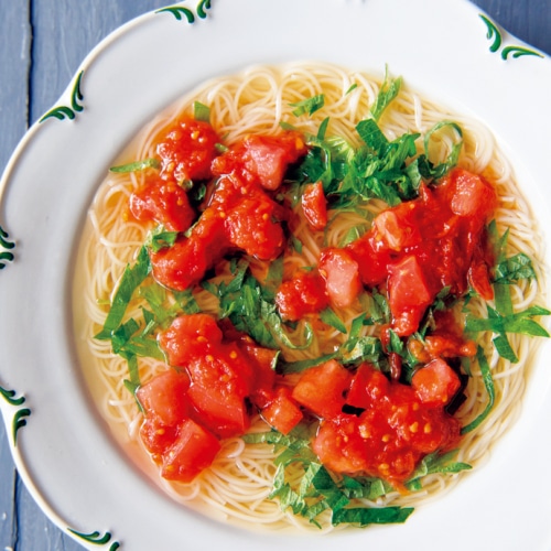 トマトそうめん