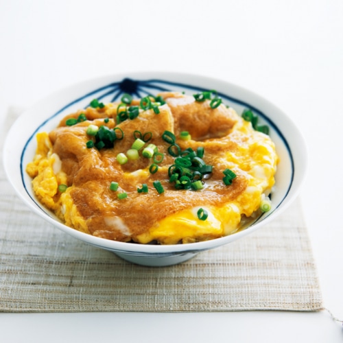 いなりの卵とじ丼