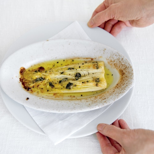 白菜のチーズ焼き