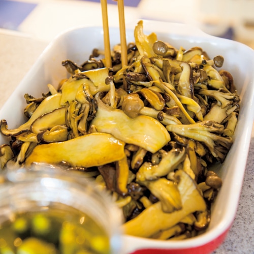 きのこのマリネ