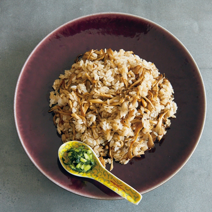 まいたけチャーハン