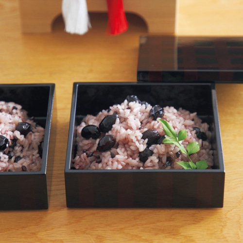 黒豆レンジおこわ