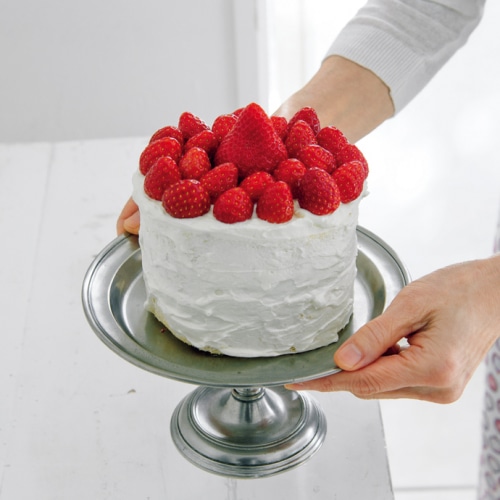 いちごのロールケーキ