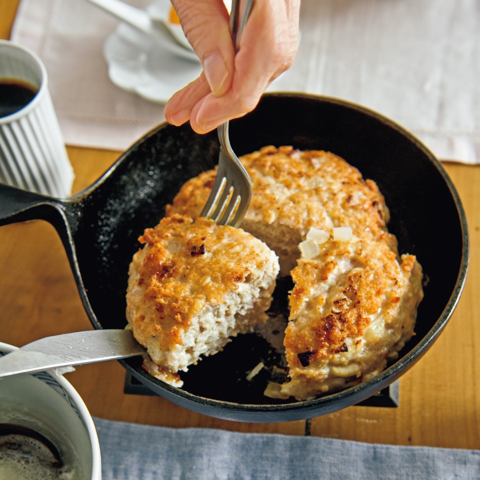 大きな豆腐ハンバーグ