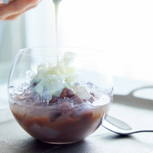 冷やしミルクあずき お菓子 デザート 料理家 栗原はるみ レシピ オンラインショップ 公式 ゆとりの空間