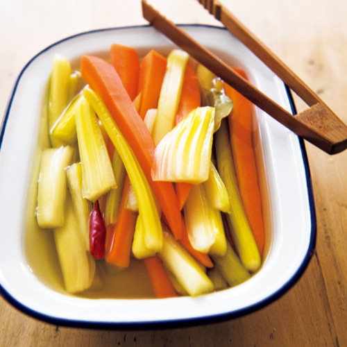 セロリとにんじんのピクルス