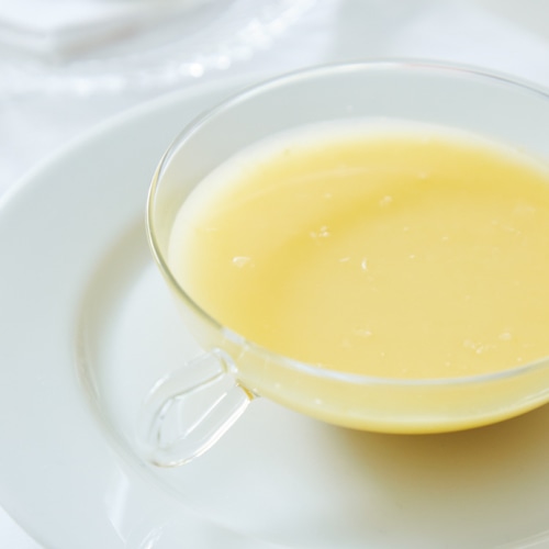 とうもろこしの冷スープ