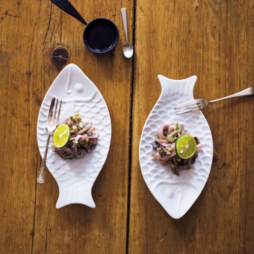 イワシの梅あえ