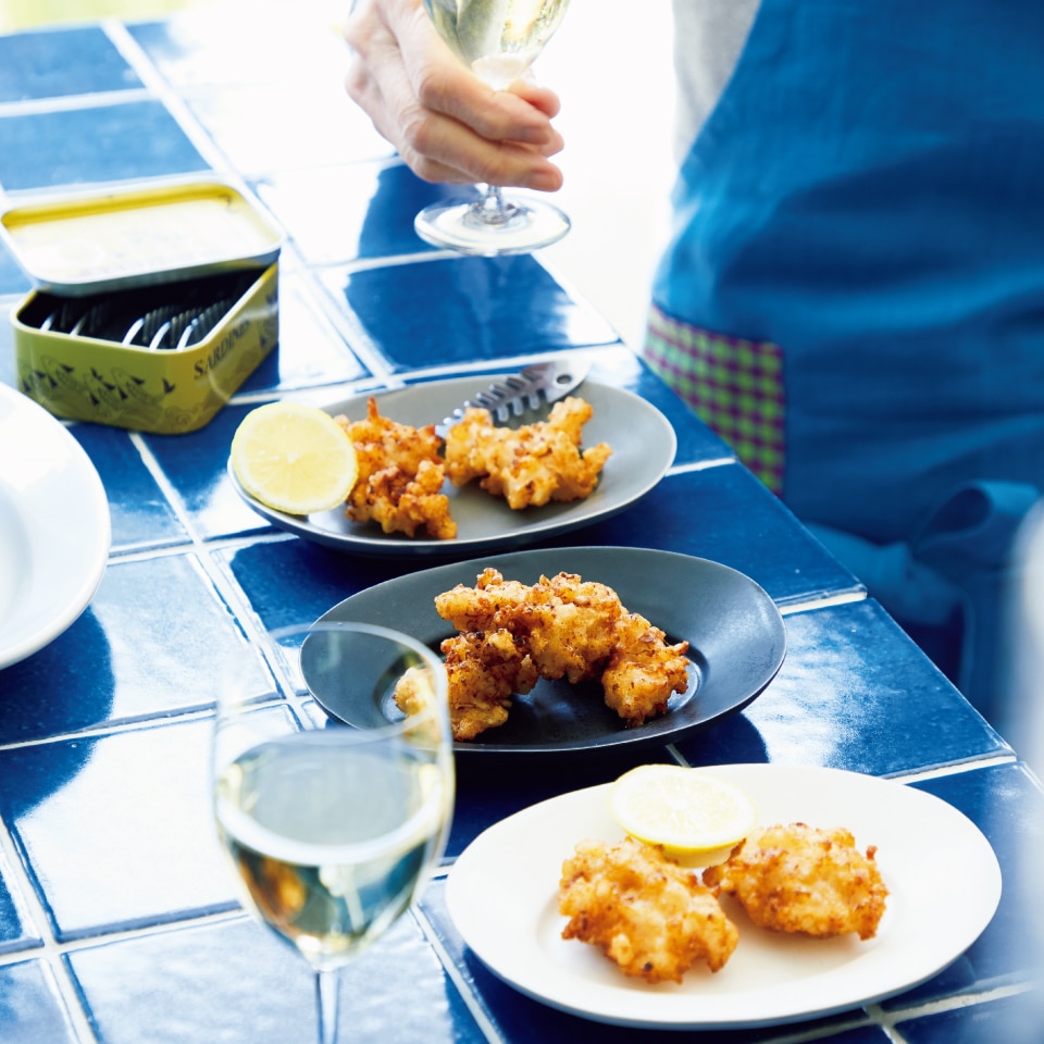 イカのしょうが天ぷら