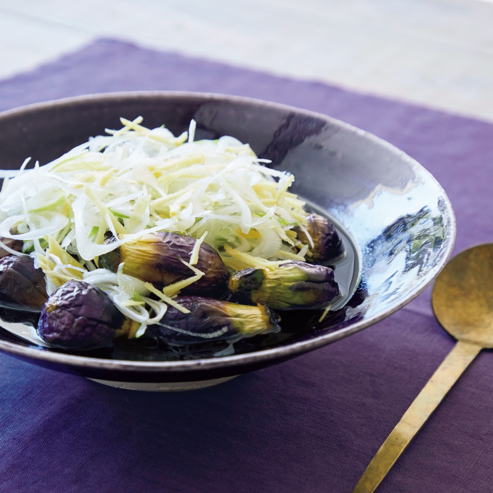 小なすの南蛮漬け