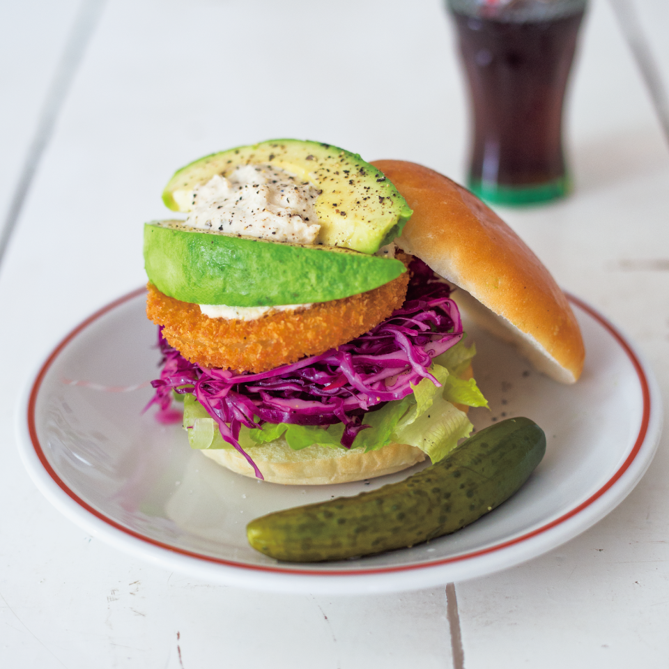 肉なしハンバーガー