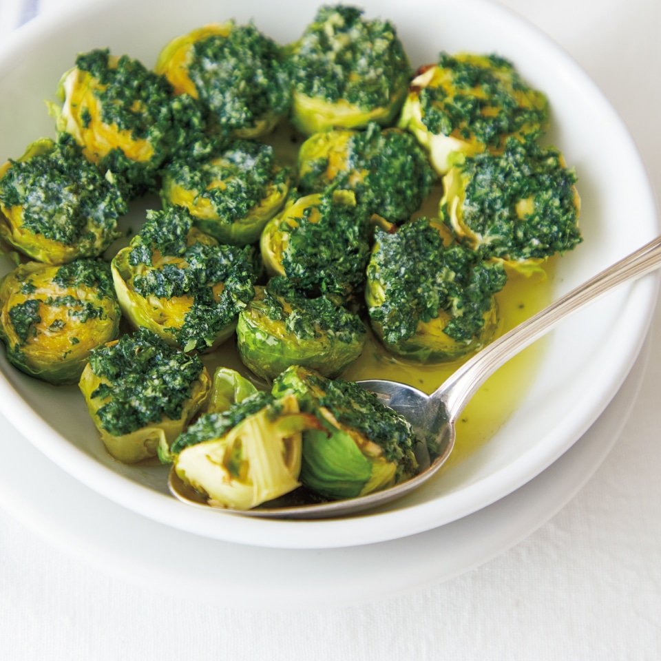 芽キャベツのエスカルゴ風味