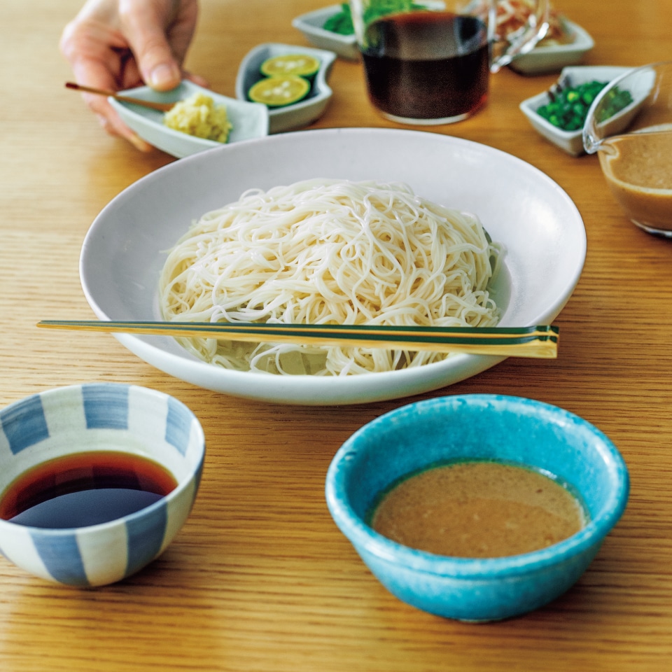 くるみだれそうめん 麺類 料理家 栗原はるみ レシピ オンラインショップ 公式 ゆとりの空間