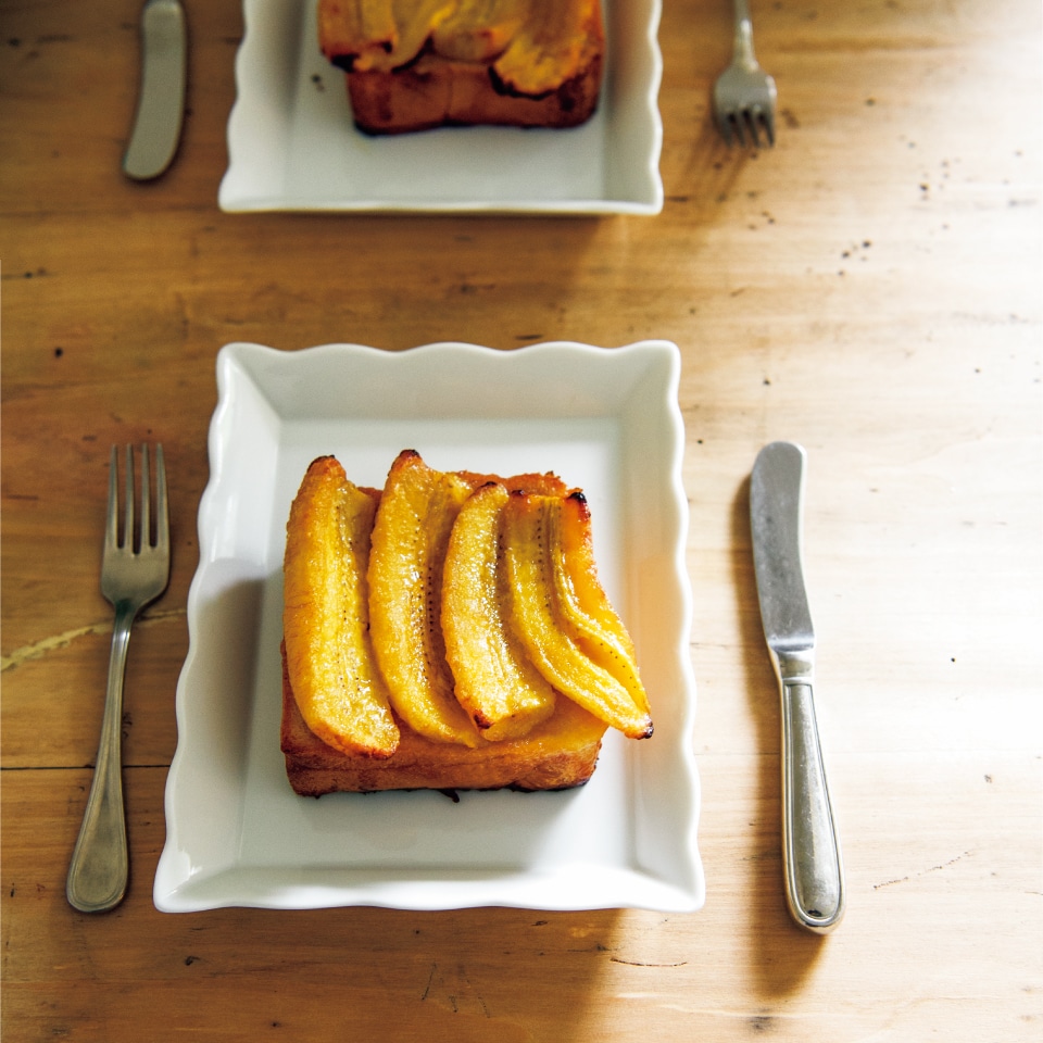 バナナトースト