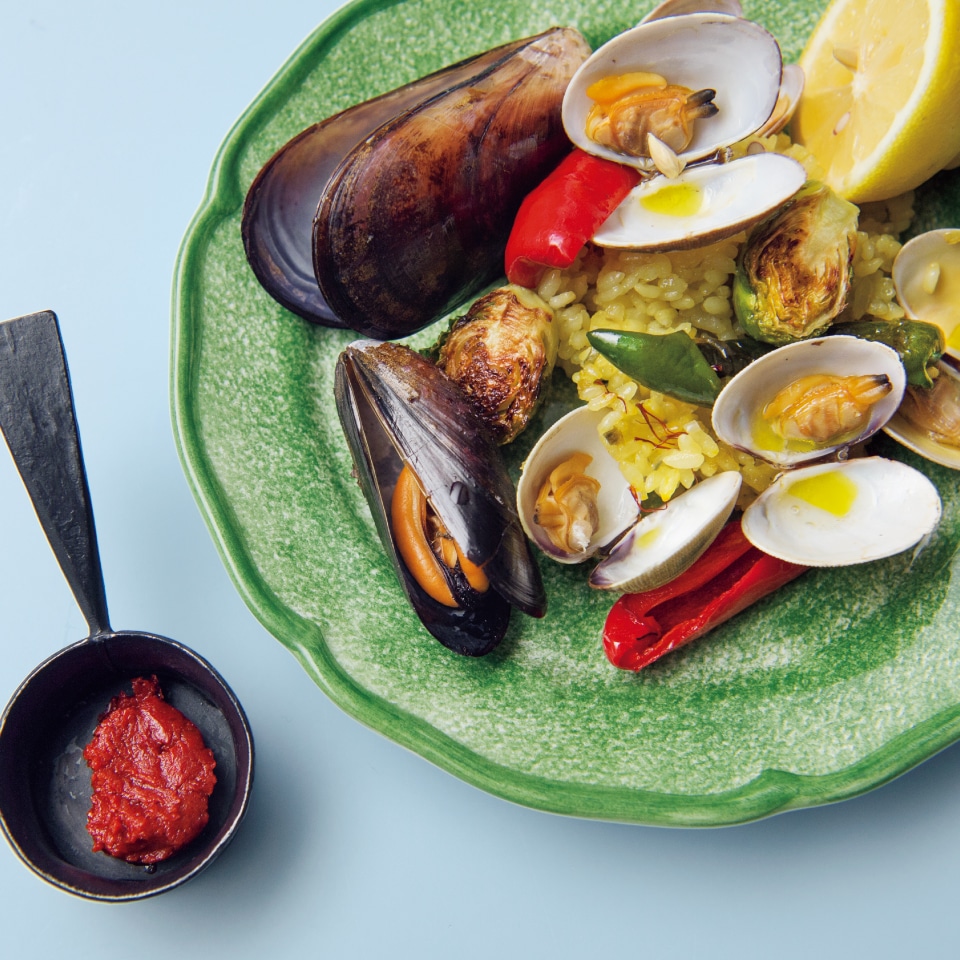 春野菜のパエリア