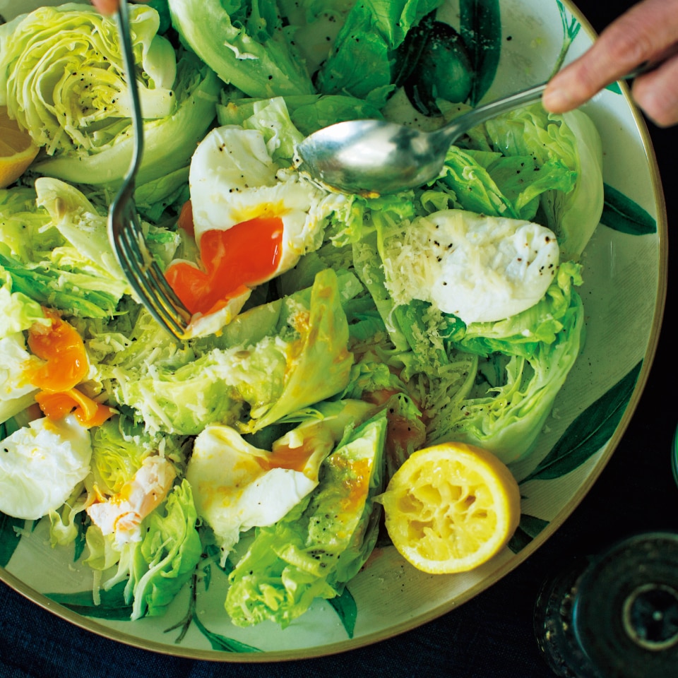 レタスのシーザーサラダ