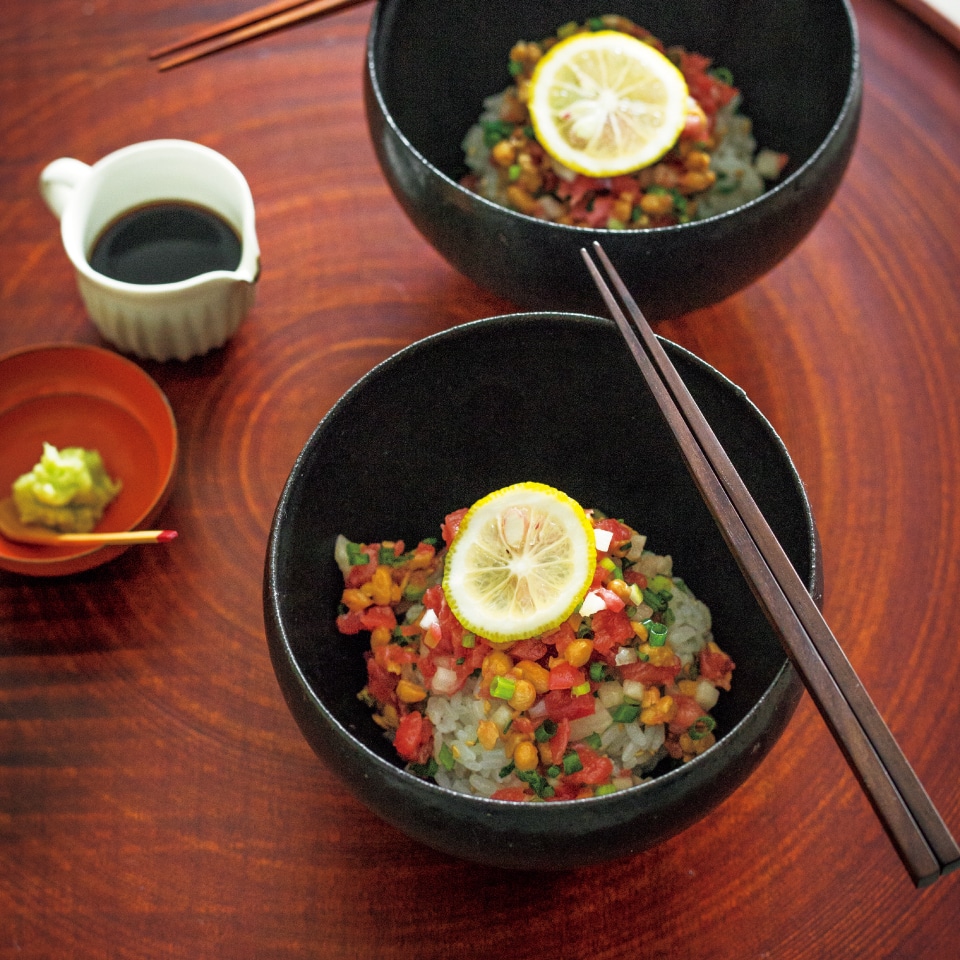 トロたく丼