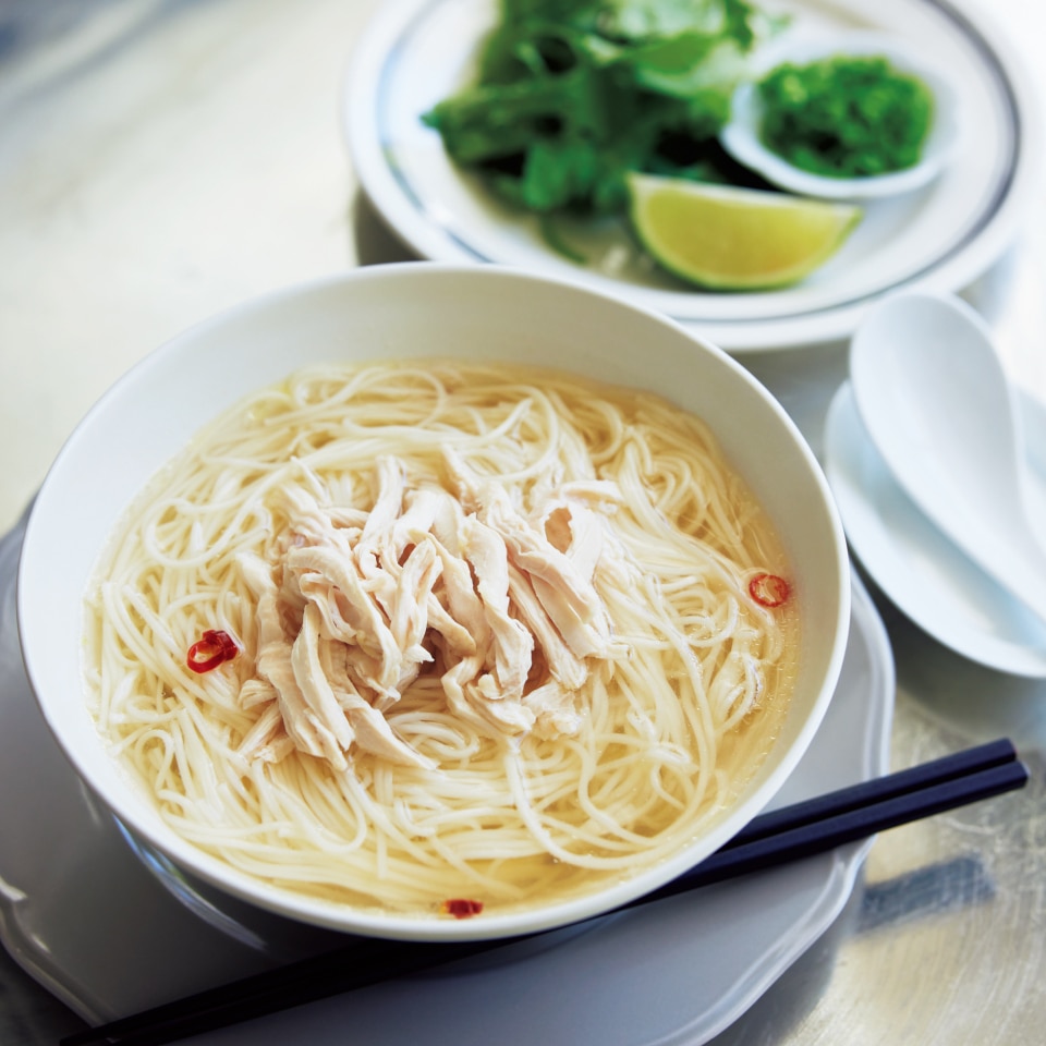 鶏肉のにゅうめん