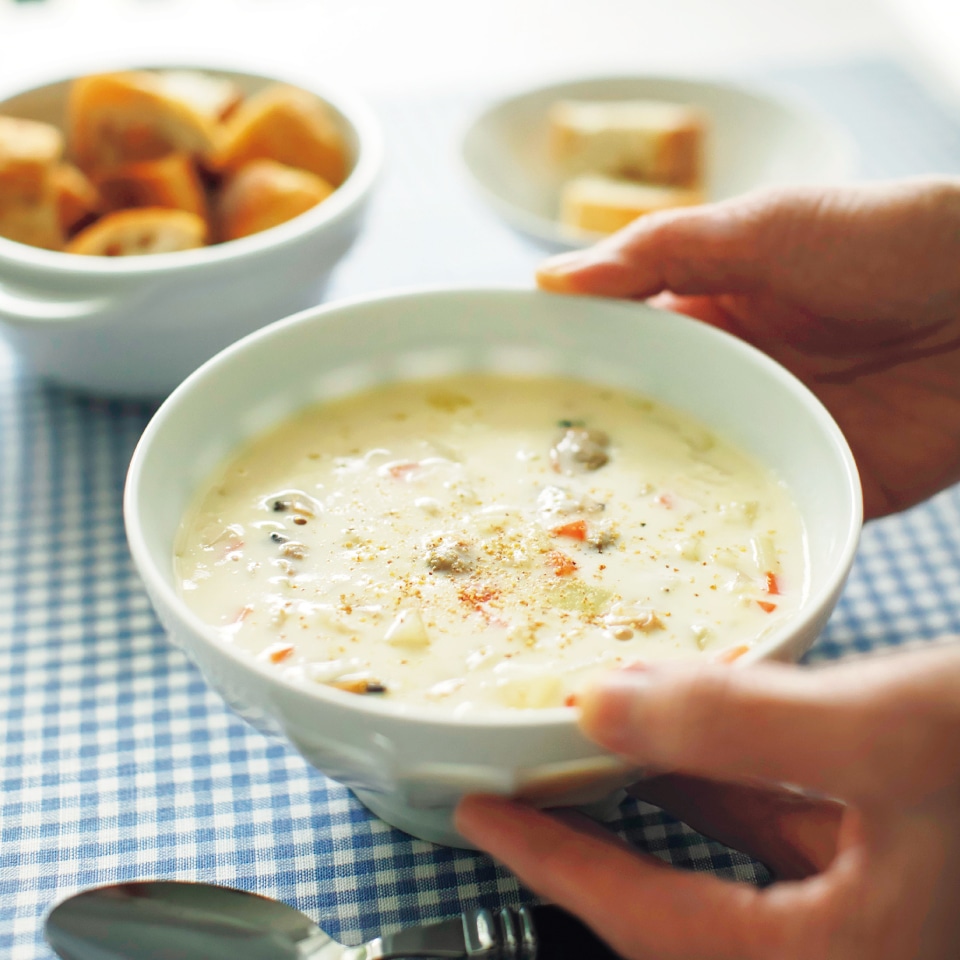 クラムチャウダー