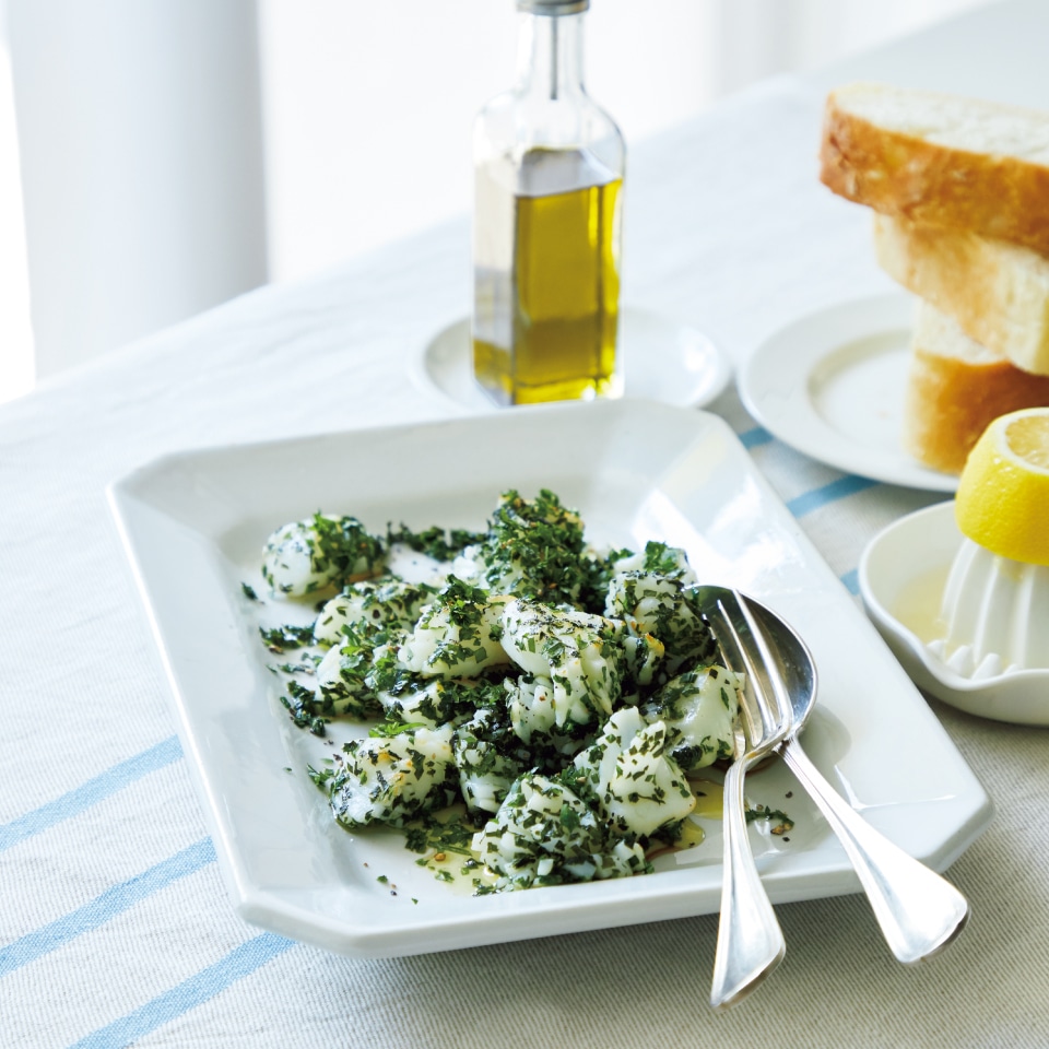 イカの青じそ炒め