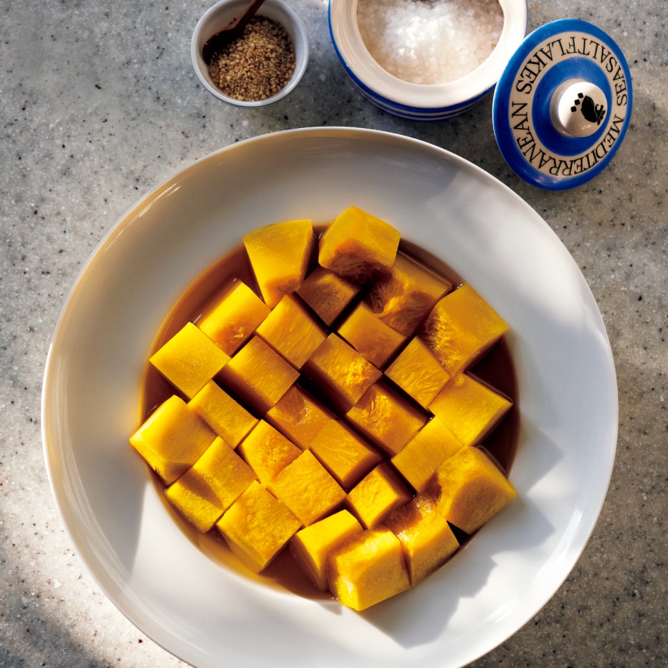 かぼちゃの煮もの（レンジ）